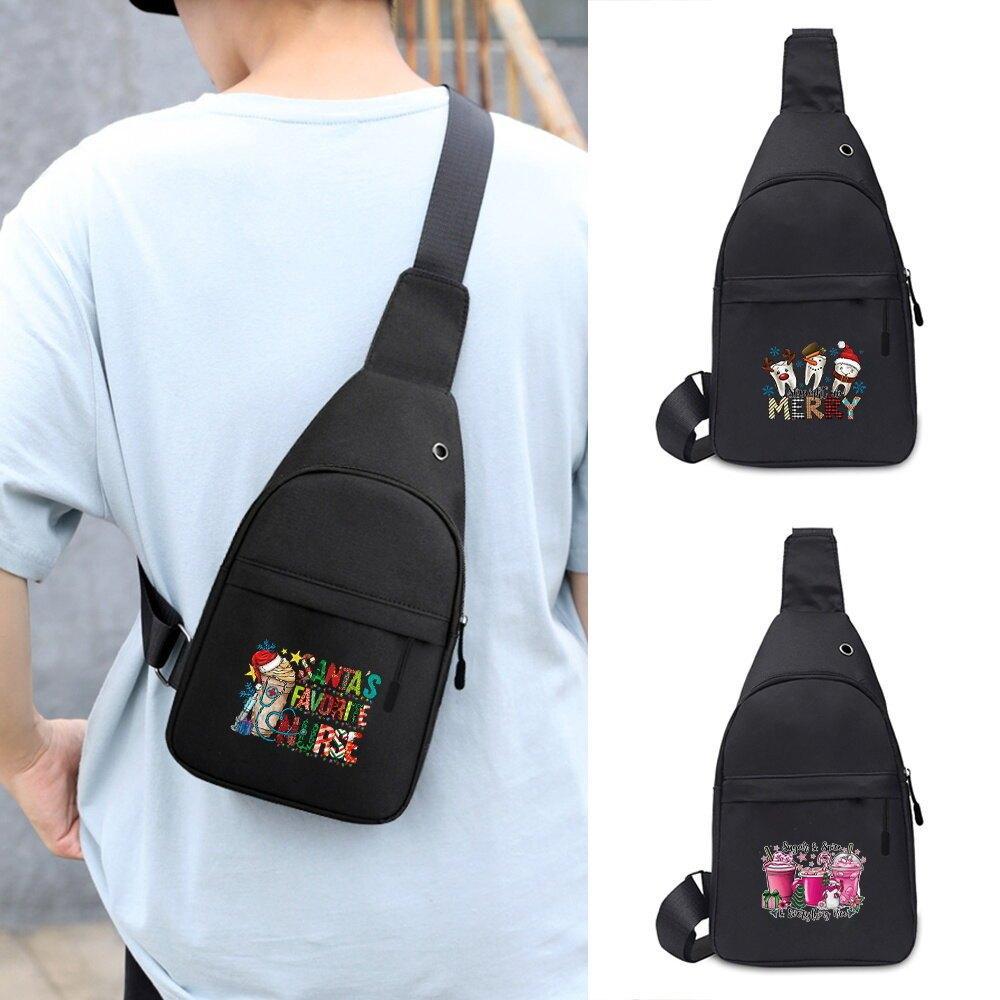 Túi đeo ngực NEW Christmas gift Thicken Crossbody bag Large capacity Lightweight  bag Muslim's Holy 