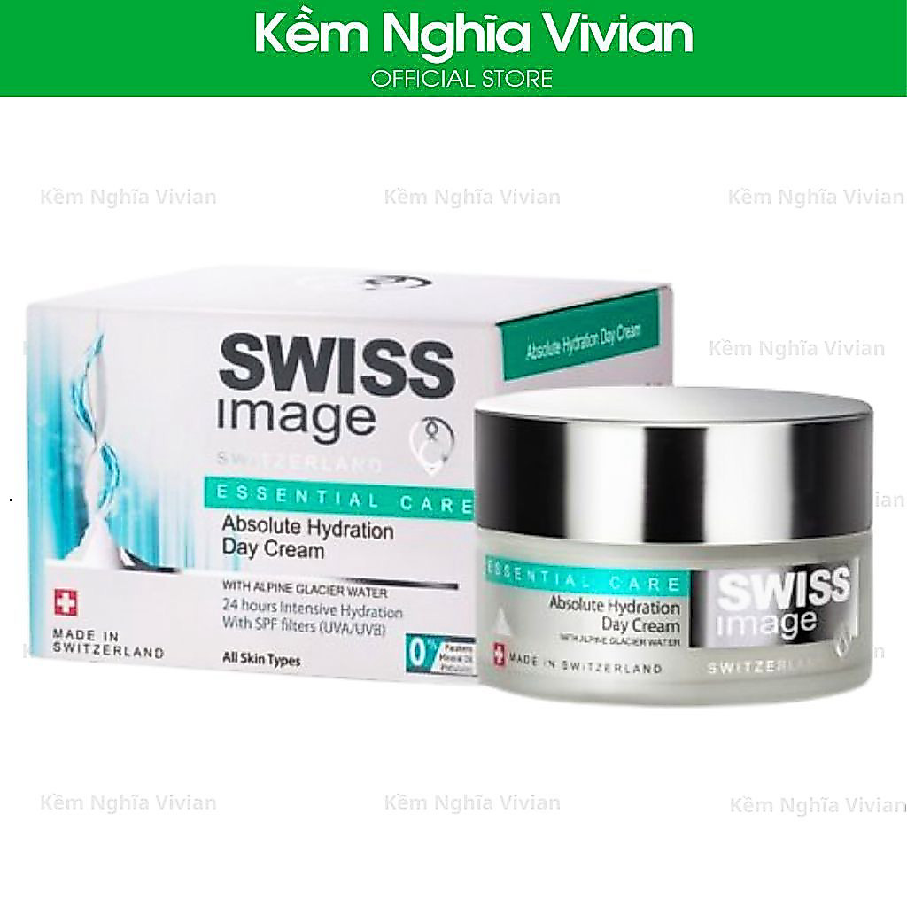 Kem dưỡng ẩm chống nắng ban ngày Swiss Image 50ml - Kem tái tạo da ban đêm Swiss Image 50ml