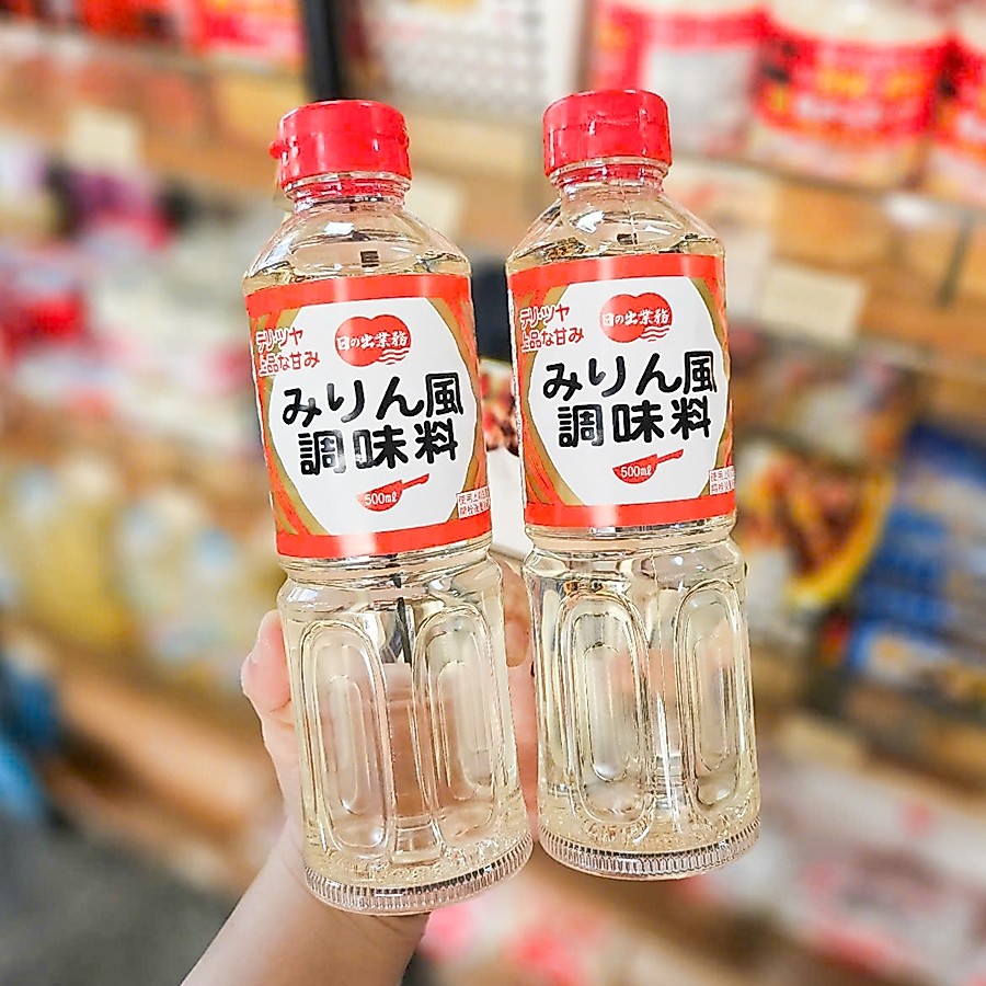 Rượu nấu ăn Mirin Hinode chai 500mL