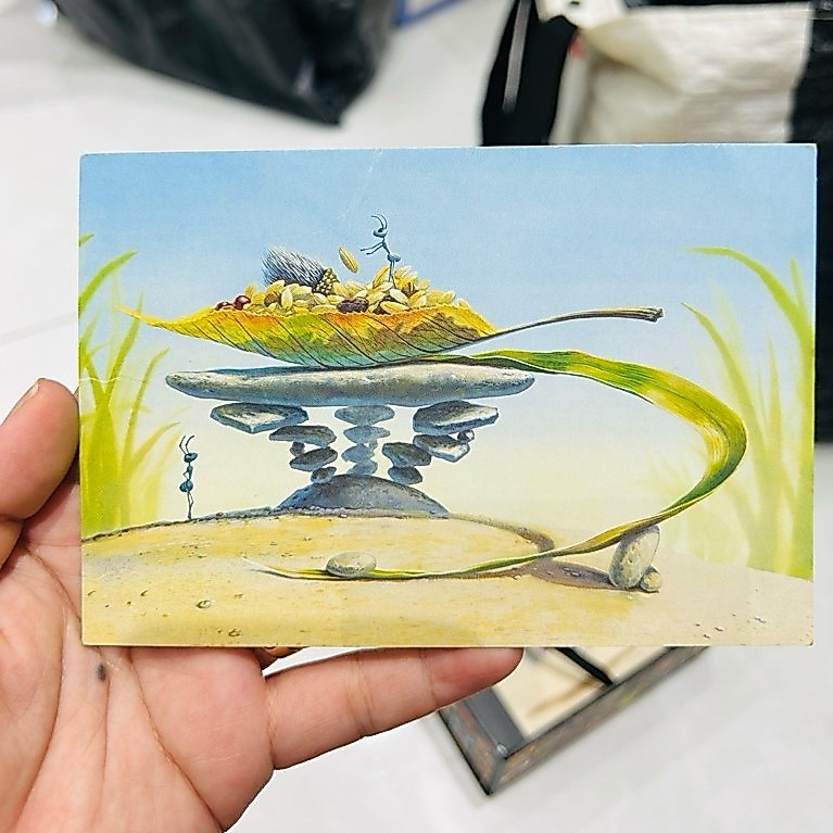Bưu thiếp Postcard A Bug's Life Concept Art Disney Pixar Animated Studios
