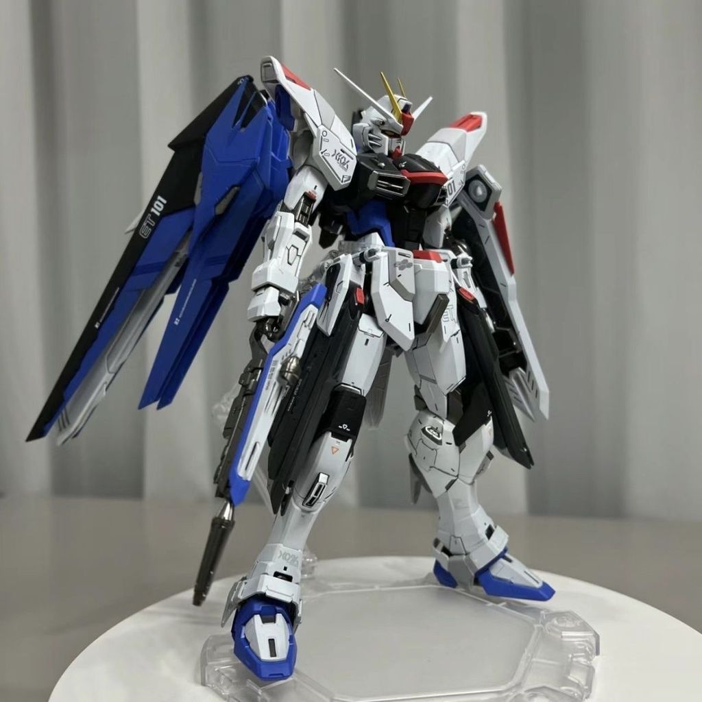 Premium Selection#Gundam Model MG Strike Freedom Lightwing Blue and Red Heretic Unicorn Destiny Daba