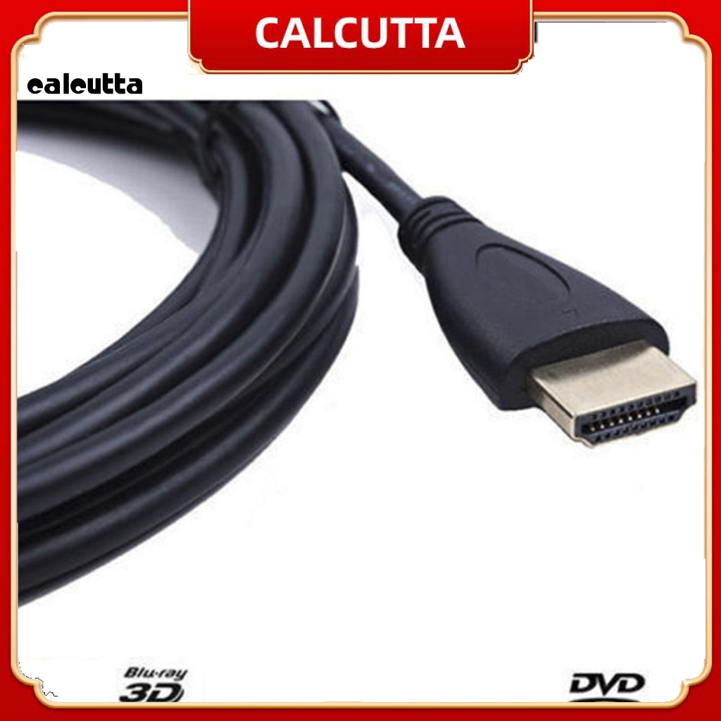 [calcutta] Dây cáp tương thích HDMI tốc độ cao 1m V14 1080P Nam sang Nam cho máy chiếu LCD TV có độ 