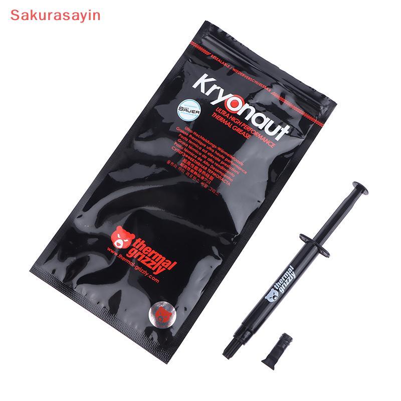 {Sakurasayin} 5.5g Nhiệt Grizzly Kryonaut Extreme KE Dán Nhiệt Cho CPU / GPU Cooler Dung Tích Lớn Là
