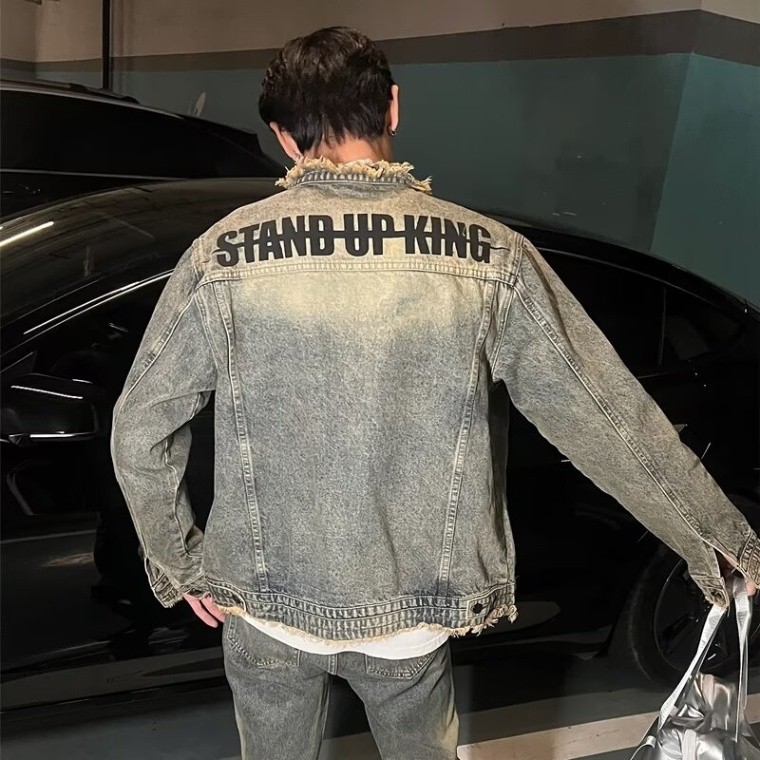 [Hình ảnh mạng] Áo khoác Denim 4221 Blue S--3XL P48