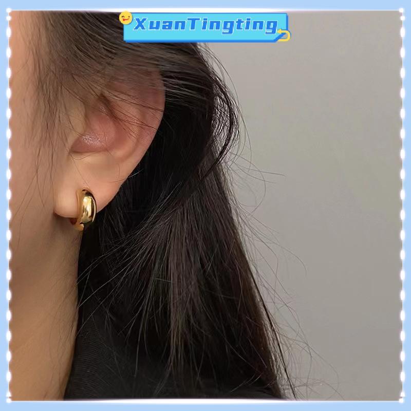 XuanTing Vintage Dễ Thương Sụn Kẹp Bông Tai Nữ Bé Gái, Phụ Kiện Trang Sức Quà Tặng UGG