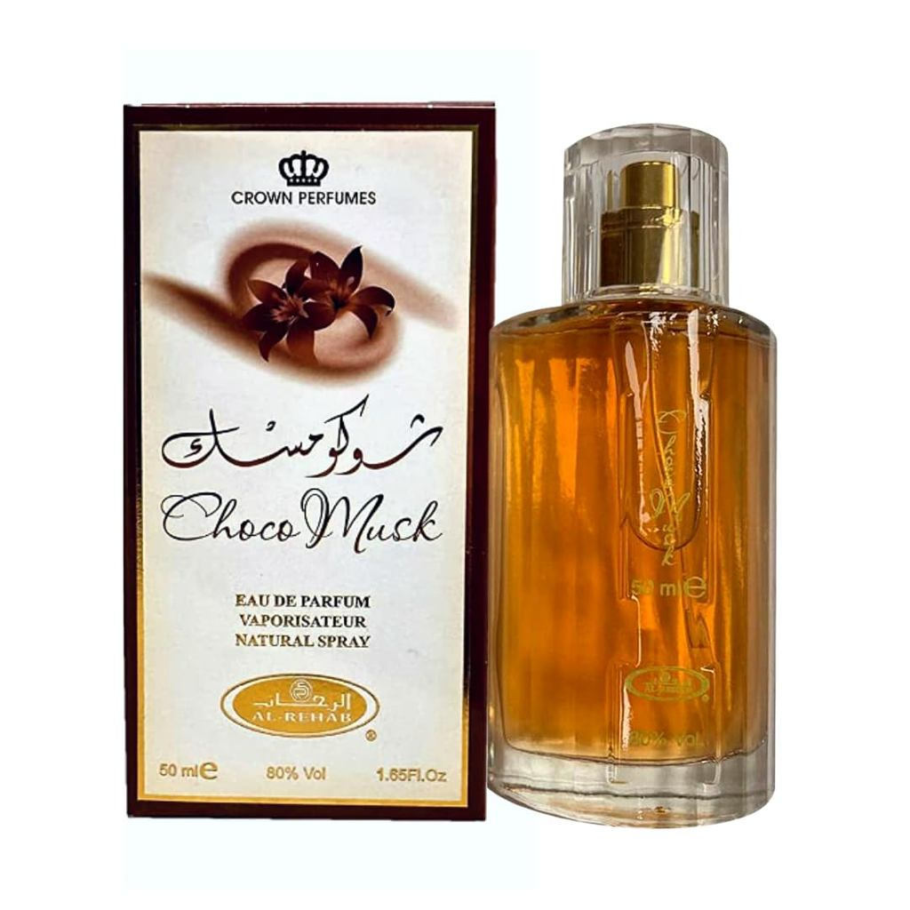 Al-Rehab Choco Musk-Natural Perfume Mist 1.65 fl oz (1.7 fl oz) Sản xuất bởi Al-Rehab, 3 UIVK