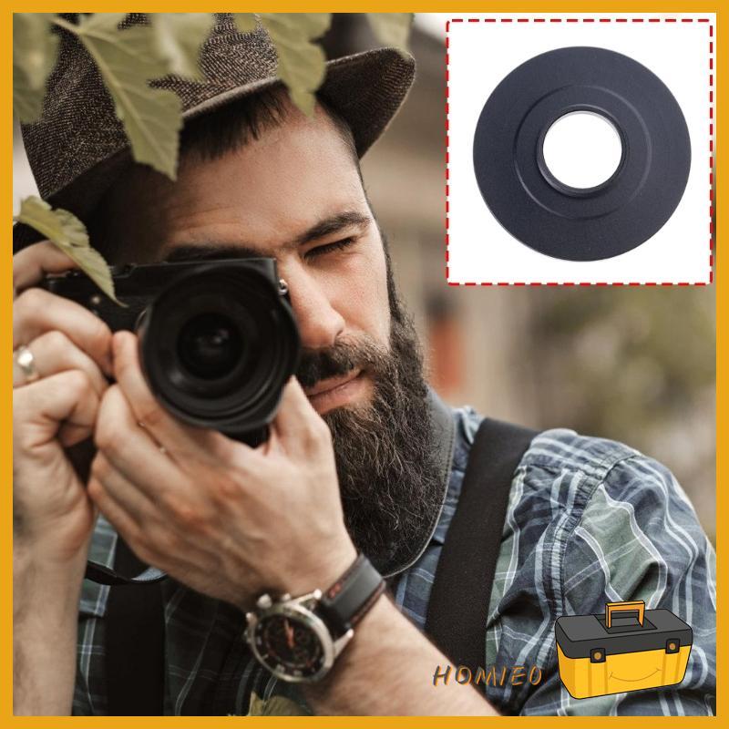 17mm Threaded Lens Adapter Collar Precise Machined Aluminum For Filters