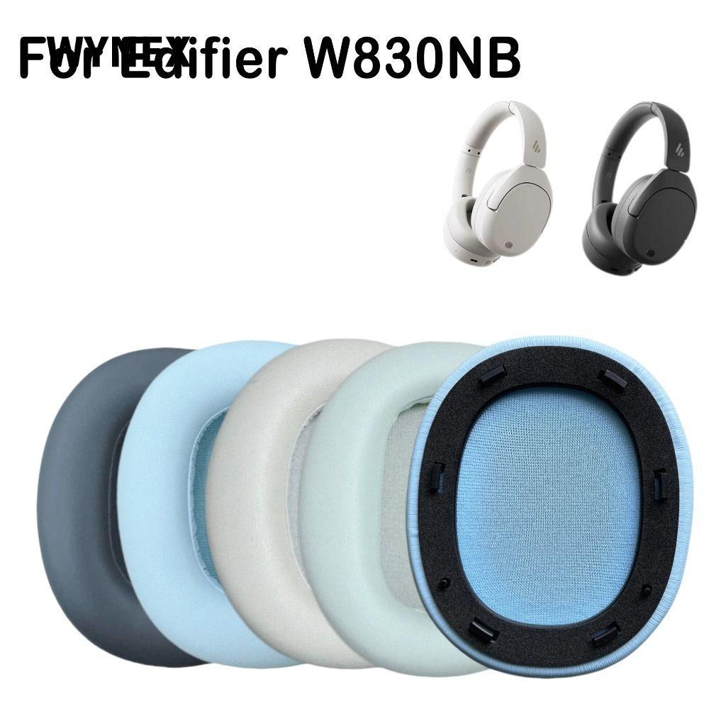 WYNEX 1 Cặp Đệm Tai, Miếng Đệm Tai Bằng Da Protein Bọt Xốp, Miếng Đệm Tai Nghe Thay Thế Mềm Cho Edif