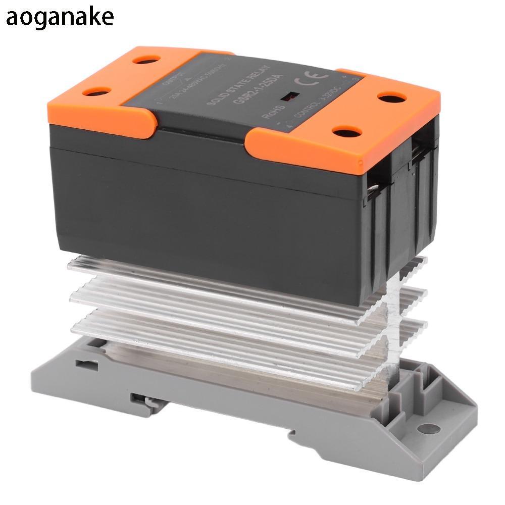 Rơle trạng thái rắn AOGANAKE, Đầu vào AC điều khiển DC 3 ‐ 32V sang đầu ra AC 24 ‐ 480V DC sang AC S