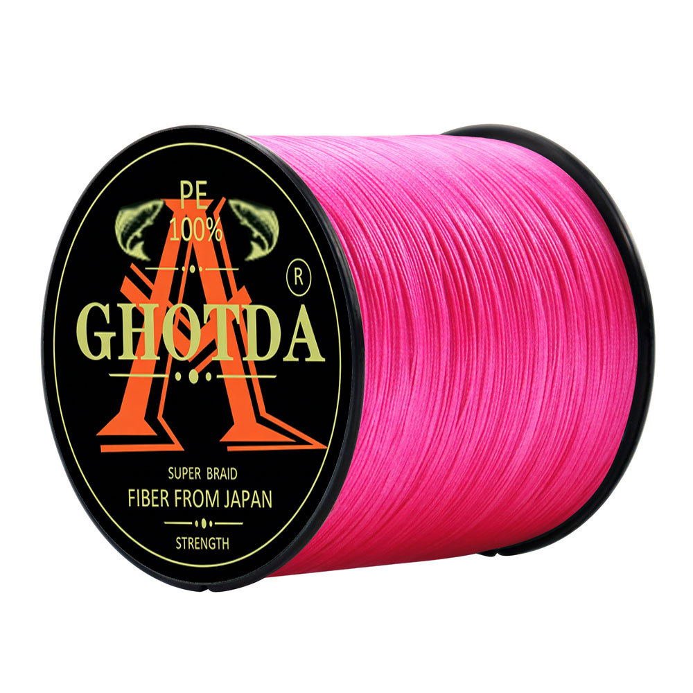 GHOTDA 500M 4 Dây PE Dây Câu Bện Dây PE Cứng Cho Phụ Kiện Câu Cá
