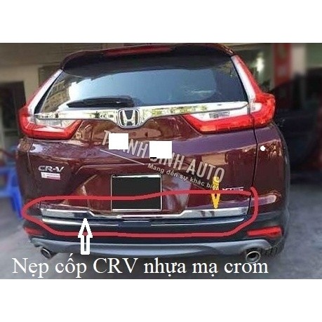 Nẹp cốp sau CRV 2018 2019 2020 2021, ốp cốp CRV