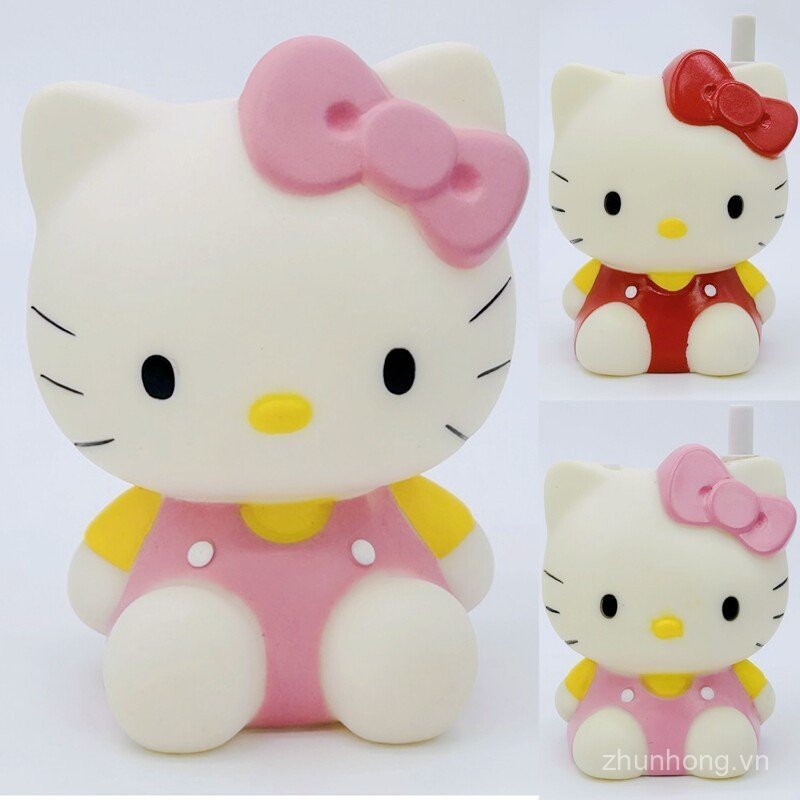 Bán chạy Hàng có sẵn 2025 Số lượng lớn Hello kitty Hello kitty Búp bê ba chiều Giá đỡ tăm tự động Pi