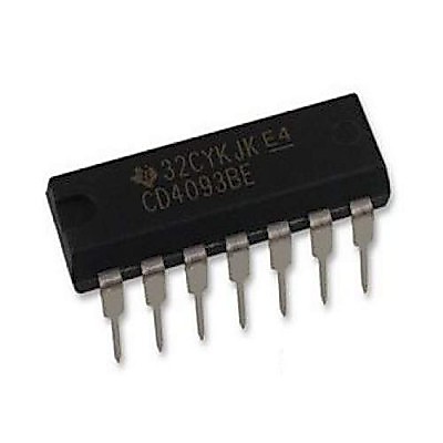 5 Chiếc CD4093BE CD4093 4093 4093BE NAND Schmitt Kích Hoạt