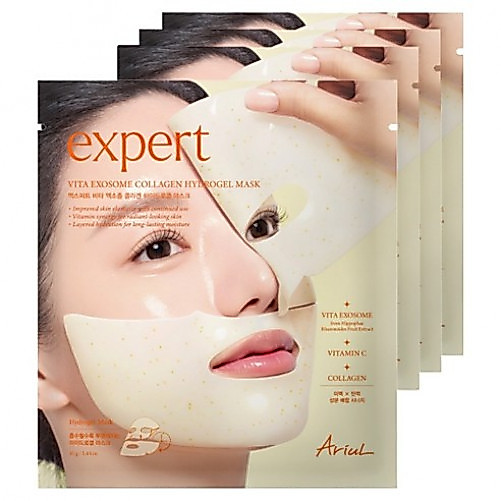 Ariul Expert Vita Exosome Collagen Hydrogel Mask, 4 Packs, 1 Pack