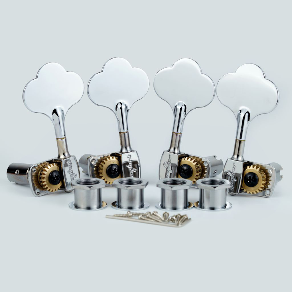 Guyker BB101 Dopamine Màu Bass Dro Khóa Máy Đầu Tuner Điện Bass