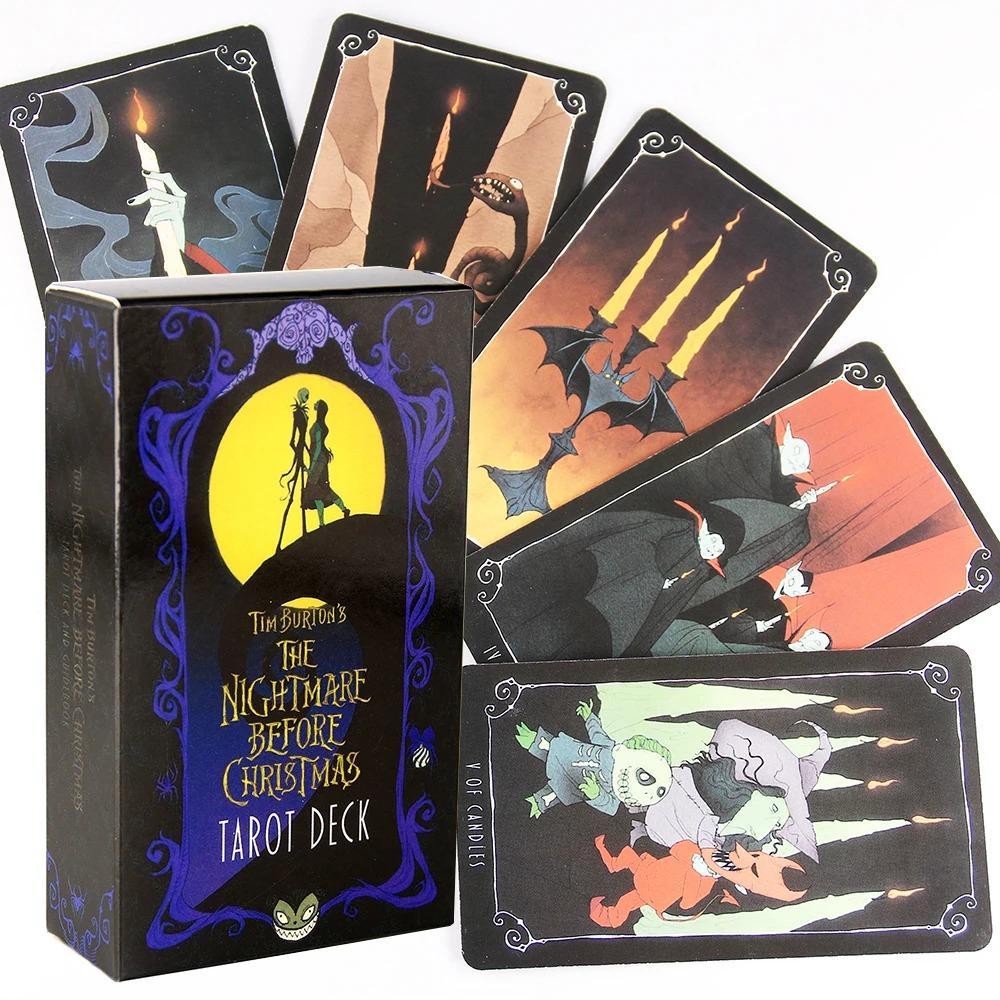 10.3 * 6cm Fortune Nightmare Before Christmas Taort Sortilege Board Game High Magic Tarot De