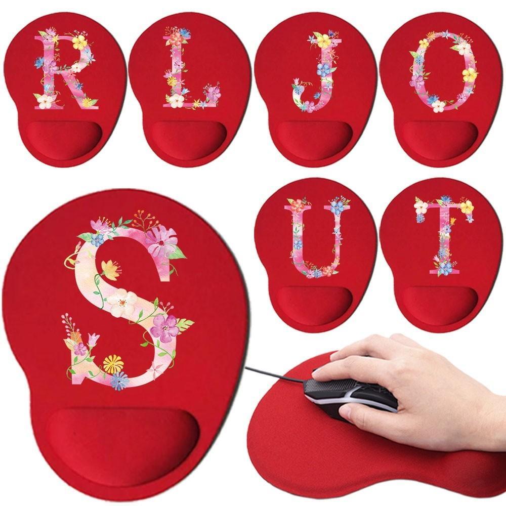 Soft mouse pad PC Laptop Computer Games Ergonomic mouse pad, non-slip wrist pad wrist support pink S
