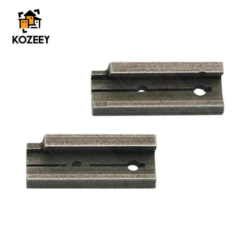 Kẹp cố định nhân đôi KOZEEY HU101 / Thép không gỉ để cắt chìa khóa trống / Bộ phận máy cắt chìa khóa