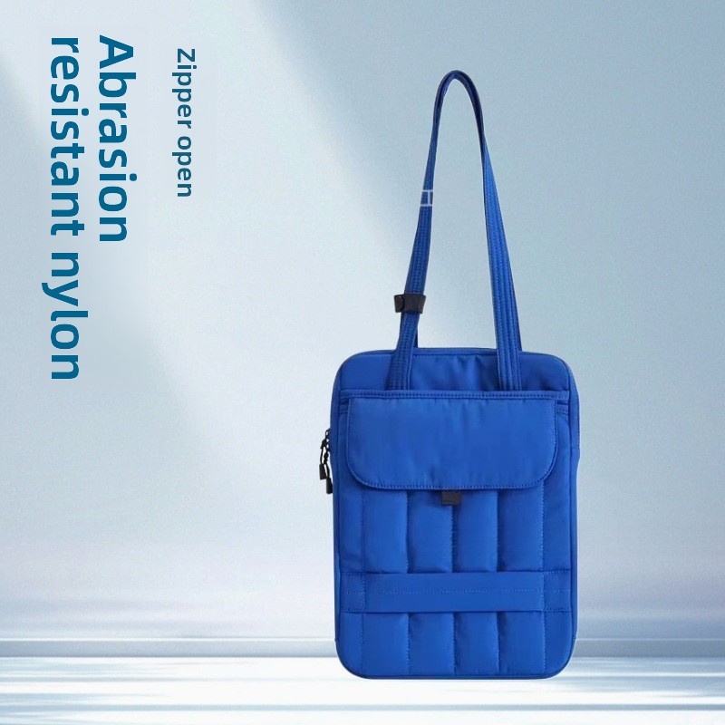Túi Tote Laptop Puffy Down Soft Laptop Bảo Vệ Túi Đeo Vai 13.3 14 15 16 Inch