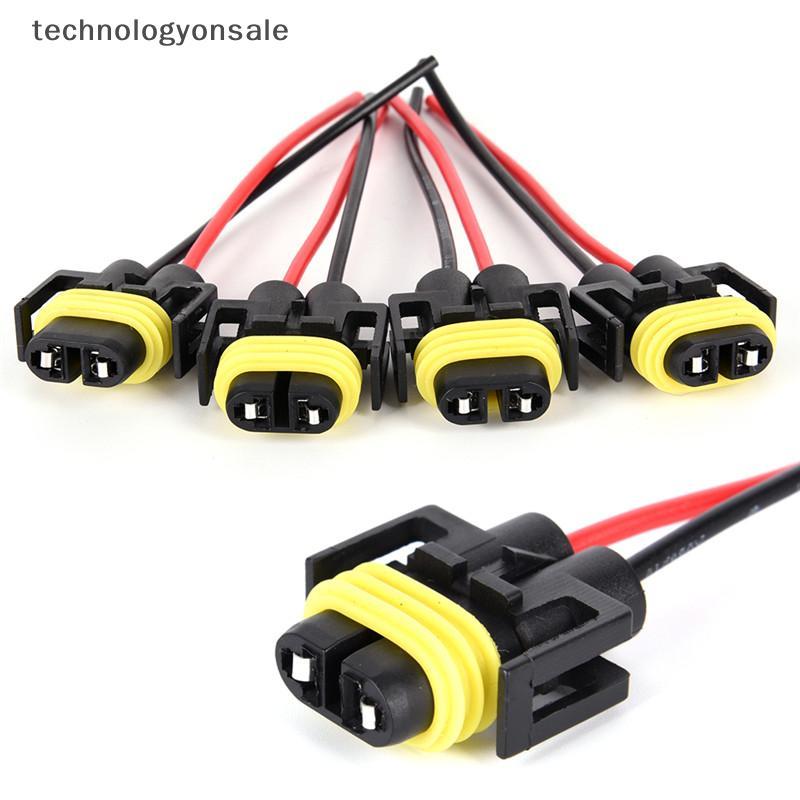 [Tech] 2 Chiếc H11 H8 Đèn Pha / Đèn Sương Mù Nữ Adapter Dây Nơ Cáp Ô Tô Cắm Boutique
