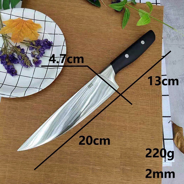 Dao bếp thép 440A, 440C cao cấp - 260523