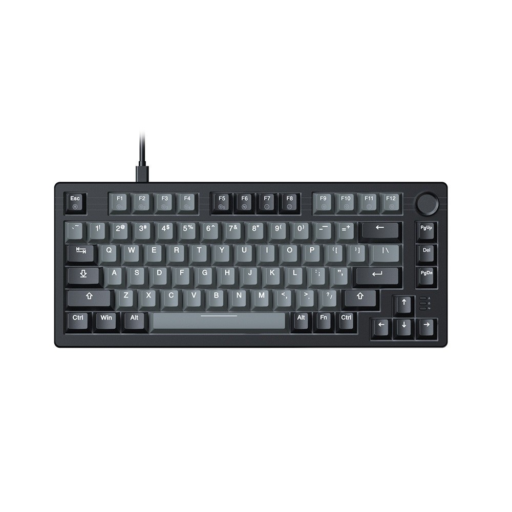 Bàn Phím Cơ Có Dây Gaming Dare-U EK75 Grey Black Dream Switch (keycap PBT) | Chính hãng | Bảo hành 24 tháng | BigBuy360 - bigbuy360.vn
