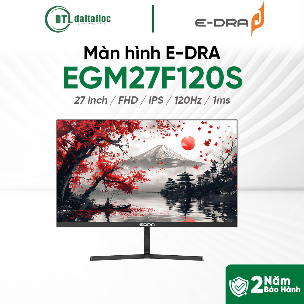Màn hình E-Dra EGM27F120S 27 inch FHD IPS 120Hz 1ms (MPRT) | Chính Hãng | Bảo Hành 24 Tháng