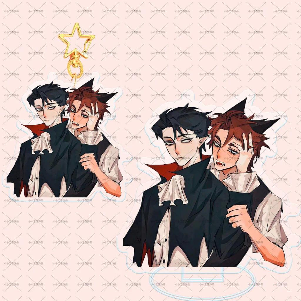 dead plate Anime móc khóa men móc khóa women Plate Desk Decor Standing Collection Ornament accesorio