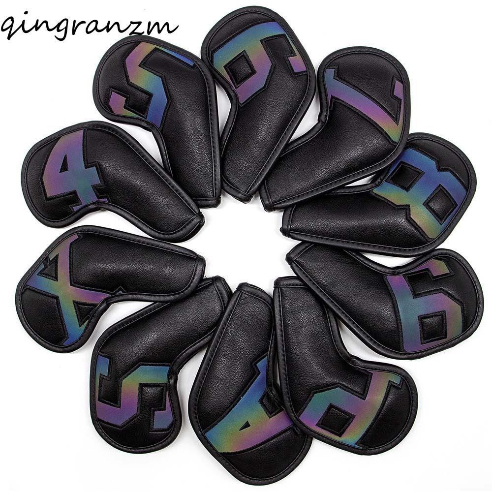 NEXOR Golf Iron Headcover 4-9, P, S, A, X Thể Thao Golf Iron Covers Set Thiết Bị Tập Golf Vỏ Nêm Phụ