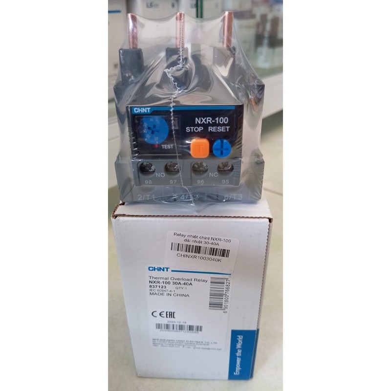 ⚡ RELAY NHIỆT CHINT NXR-100 30-40A CHÍNH HÃNG ⚡