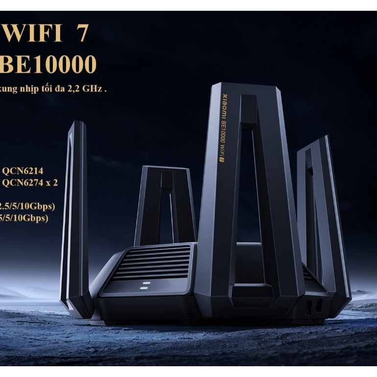[New Seal] Router WIFI 7 Xiaomi BE3600 BE5000 BE6500 BE7000 BE10000  -Xuyên tường cực mạnh - Chịu tả