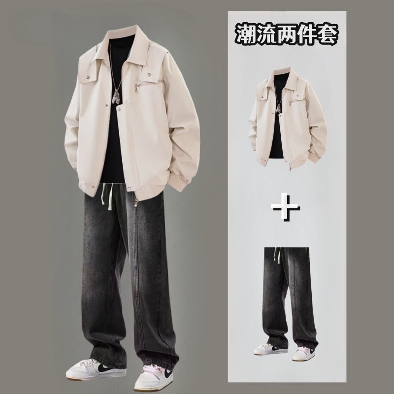 Áo khoác mỏng Áo khoác W51 + K50 Jeans M-3XL P62 chất lượng cao