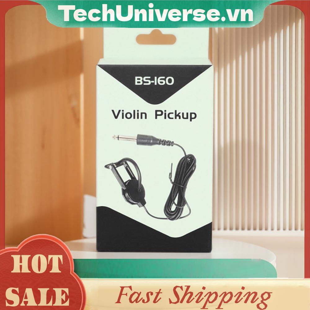 Violin Pickup Violin Micro Pickup Di Động Violin Điện Pickup Không Đấm Violin Clip- Pickup Violin Ph