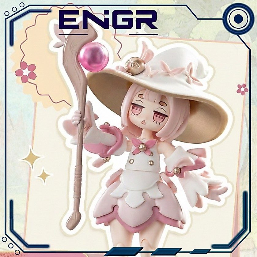 [CÓ SẴN] Mô hình lắp ráp Isekai Ryoko no Techo Mars Stock Pink Magician 1/12 Model Kit - MỚI CHÍNH H