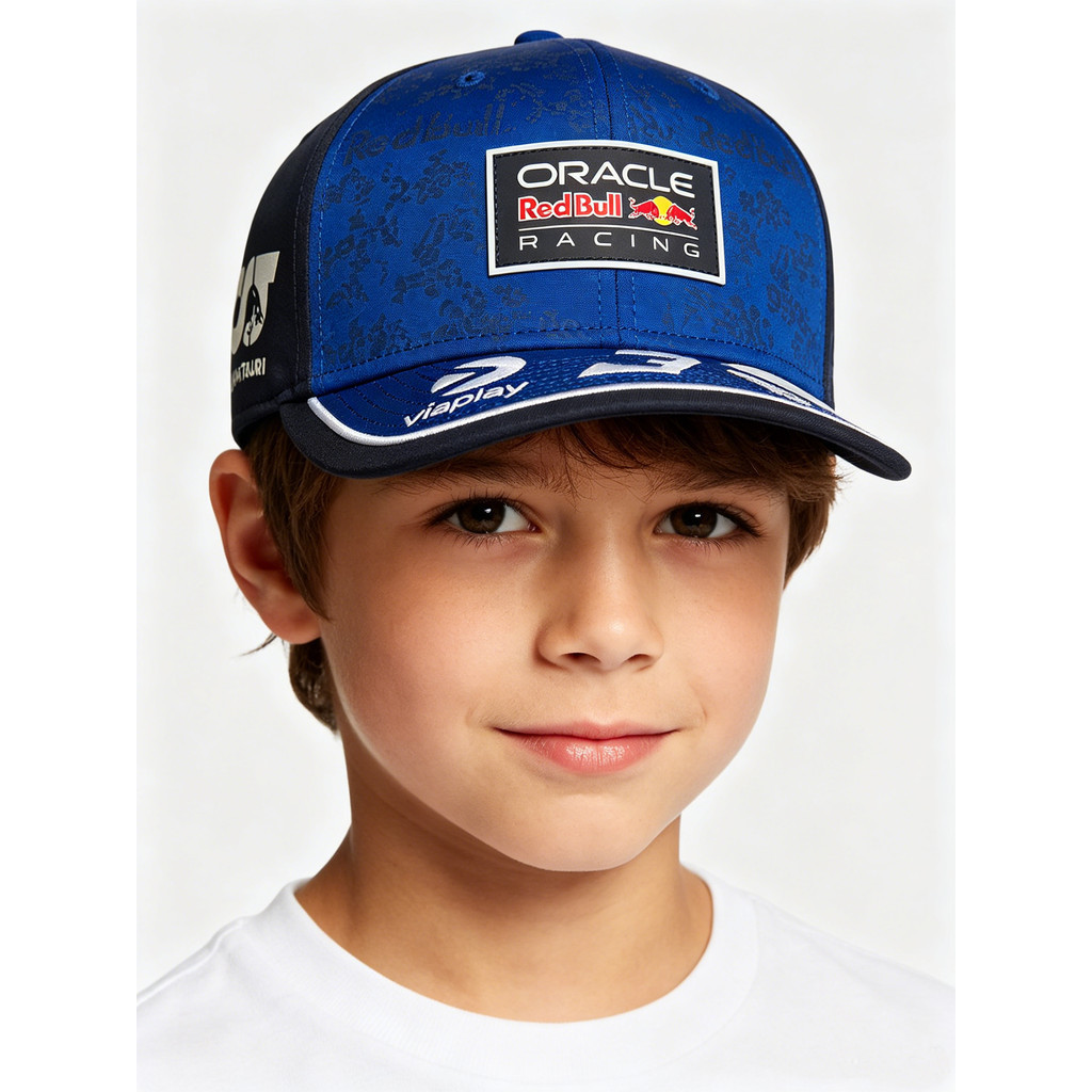 RedBull Racing F1 Team Max Verstappen 2026 GP Mũ Hải Quân Cho Trẻ Em 5BRD