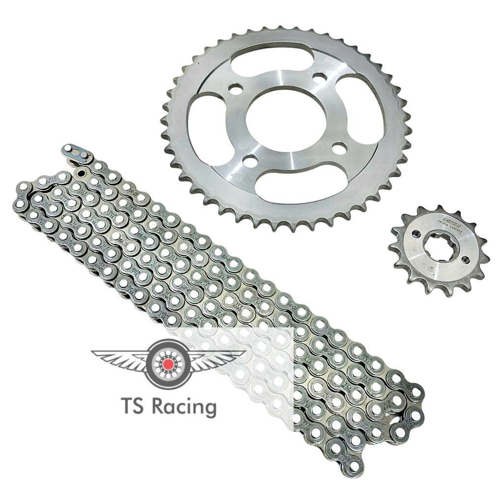 Bộ nhông sên đĩa NSD xích sên TLT thái lan winner v1-v2-v3-v4 - winner X - winner R (Trắng 428S 15-4