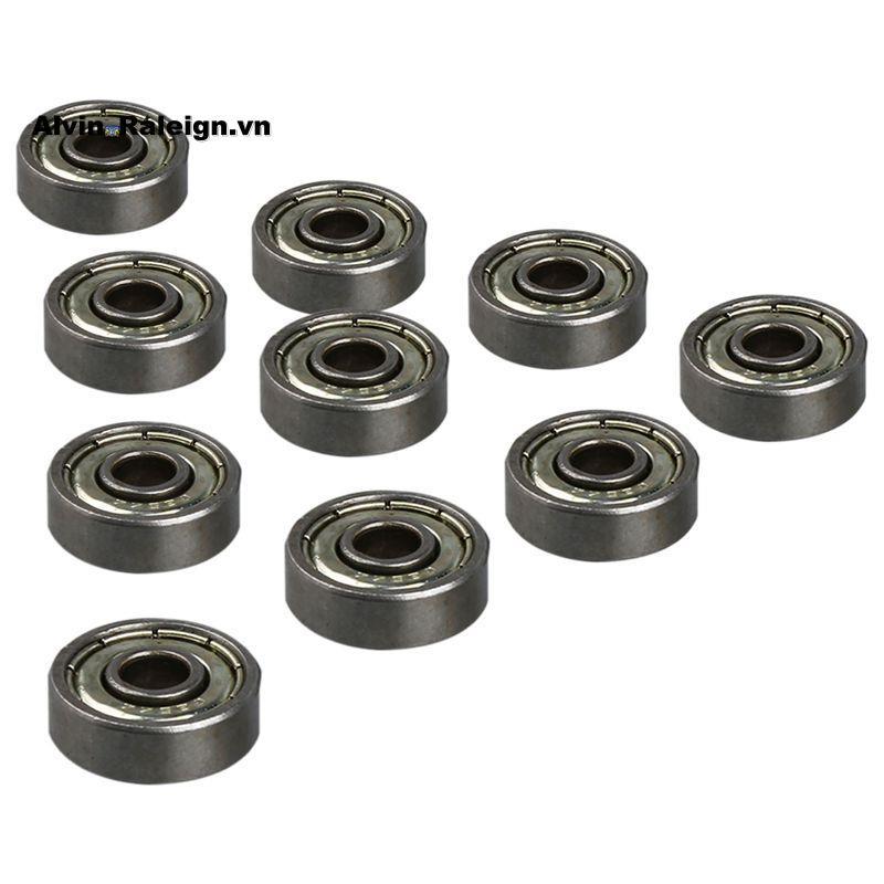 10 chiếc 625ZZ Vòng bi xuyên tâm rãnh sâu một hàng 16mm x 5mm x 5mm