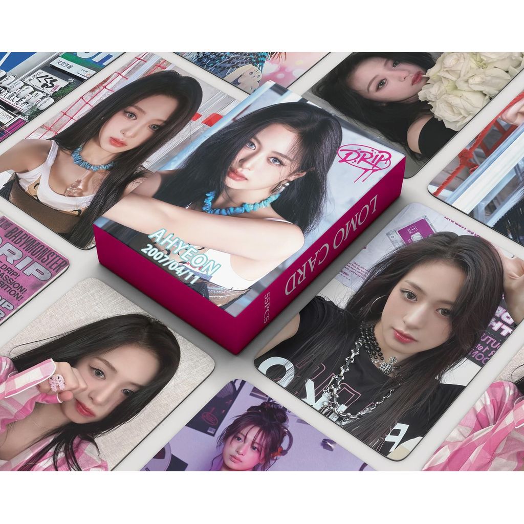 Set 55 lomo card Babymonster Ahyeon 2026