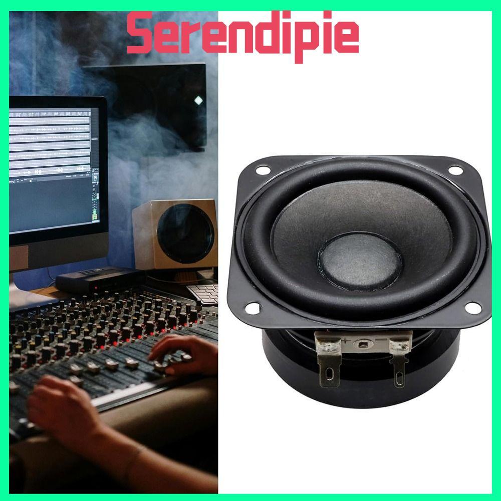 Loa trầm vuông SEENDIPIE Bass, Loa siêu trầm nắp lồi 4 Ohm 15W, Loa từ tính kép 2 inch 3 inch Loa kệ