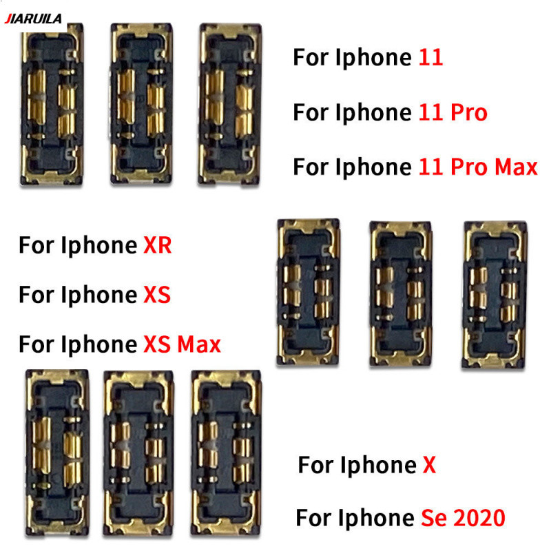 Đầu nối pin FPC cho điện thoại 11 Pro Max Se 2020 X XR XS Max trên bo mạch chủ