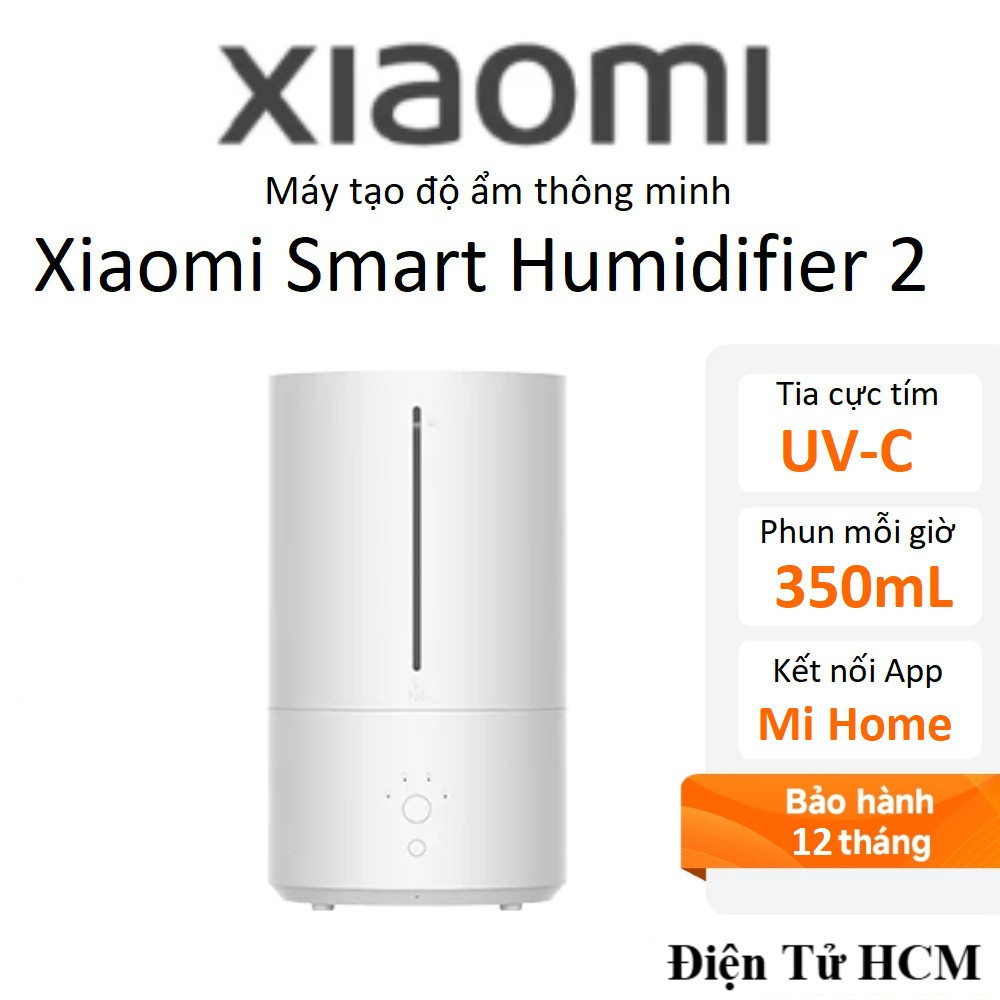Máy tạo độ ẩm Xiaomi Smart Humidifier 2 EU (BHR6026EU) - Dung Tích 4,5L - Hàng Chính Hãng