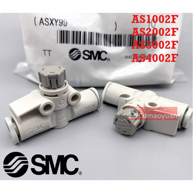 Van tiết lưu điều chỉnh tốc độ SMC AS1002F AS2002F AS2052F AS3002F AS4002F-04A-06A-08A-10A-12A