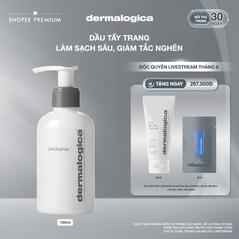 [KOL Livestream] Dầu tẩy trang Precleanse 150ml
