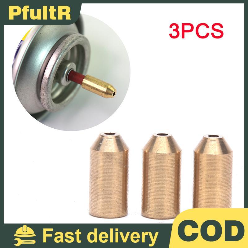 PfultR 3 Bộ Chuyển Đổi Nạp Gas Cho Dupont Bếp Adapter Đi Bộ Đường Dài Cắm Trại Ngoài Trời