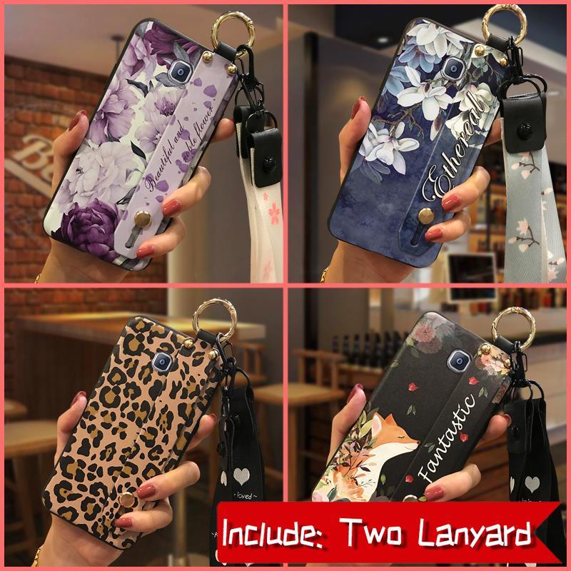 Fashion Design Durable Phone Case For Samsung Galaxy A9/A9000/A9100/A9 Pro Dirt-resistant Ring Back 