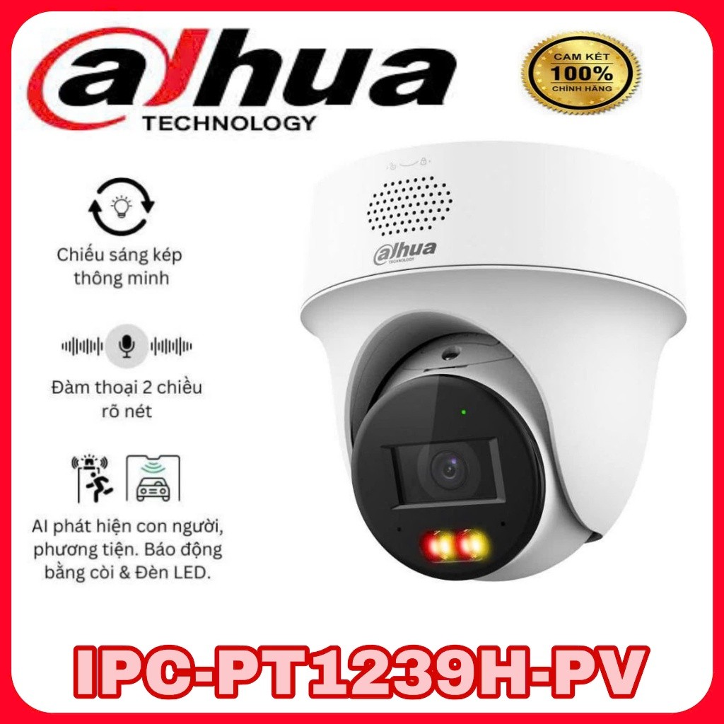 Camera IP 2MP DAHUA DH-IPC-PT1239H-PV