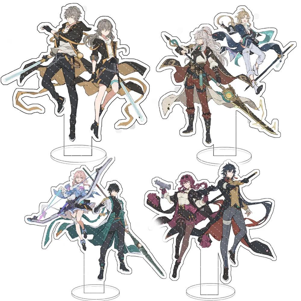 Figure Honkai: Star Rail Kafka DanHeng March 7th Yanqing Combination mô hình standee micaModel Plate