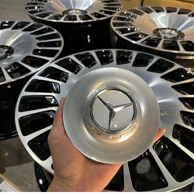 A2224002300 Logo mâm maybach , Chụp la zăng maybach , ốp la zăng maybach S450 ,S500 , S560