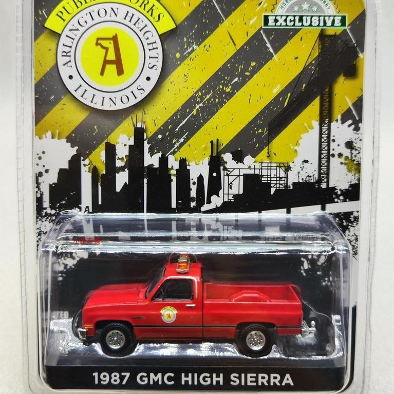 GreenLight GreenLight 1: 64 1987 GMC High Sierra High Sierra Xe cảnh sát Pickup
