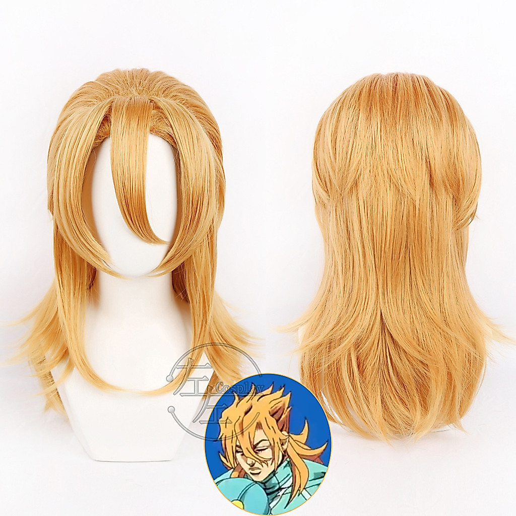 Dio Brando Cosplay JOJO STEEL BALL RUN Tóc tổng hợp chịu nhiệt